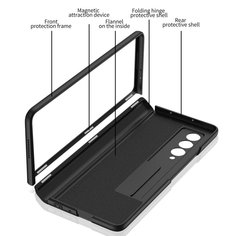 Magnetic Hinge with Stand Case For Samsung Galaxy Z Fold 3 - Premium Mobile Phone Cases from Dressmycell.com - Just $38.00! Shop now at Dressmycell.com Magnetic Hinge with Stand Case For Samsung Galaxy Z Fold 3 - Premium Mobile Phone Cases from Dressmycell.com - Just $38.00! Shop now at Dressmycell.com